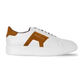 Egbert: Sneakers Homme - Cuir Blanc M'