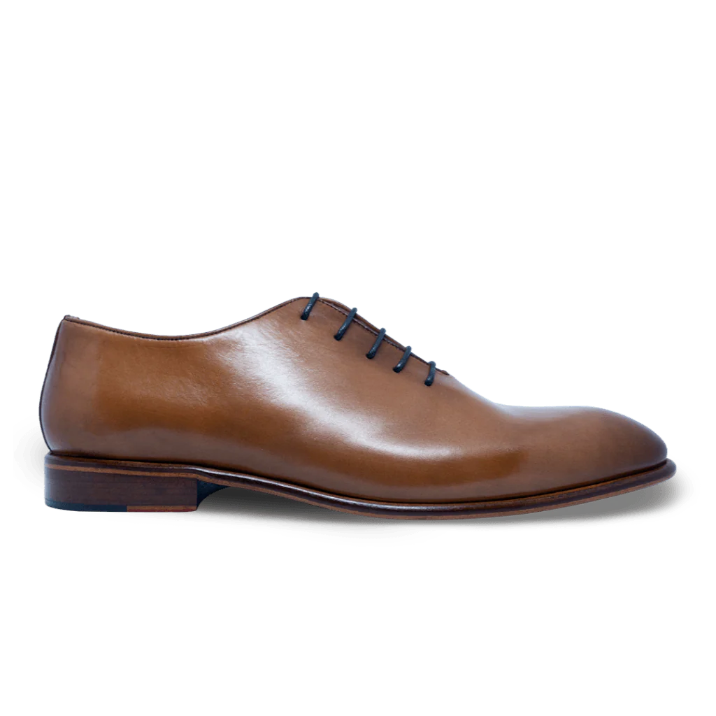 Landon: Richelieu Homme - Cuir Cognac