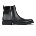 Ralph: Boots Homme - Cuir Noir