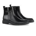 Ralph: Boots Homme - Cuir Noir