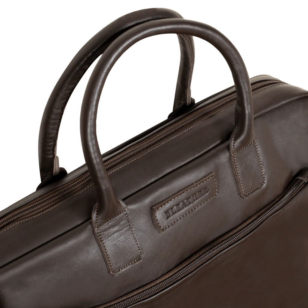 Prestige: Cartable Ordinateur - Cuir Marron