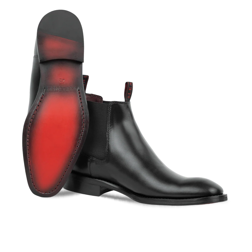 Westwood: Chelsea Boots Homme - Cuir Noir