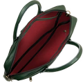 Prestige Cartable Ordinateur - Cuir Vert