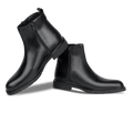 Ralph: Boots Homme - Cuir Noir