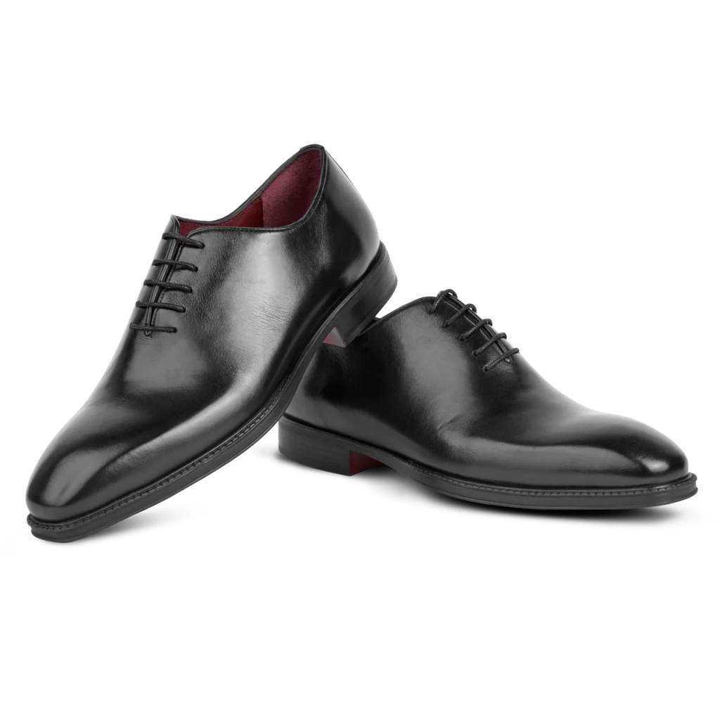 James: Richelieu Homme - Cuir Noir