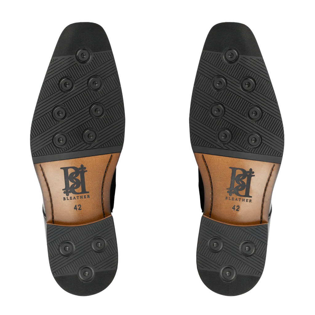 Windsor: Derby Homme - Cuir Bleu Patiné