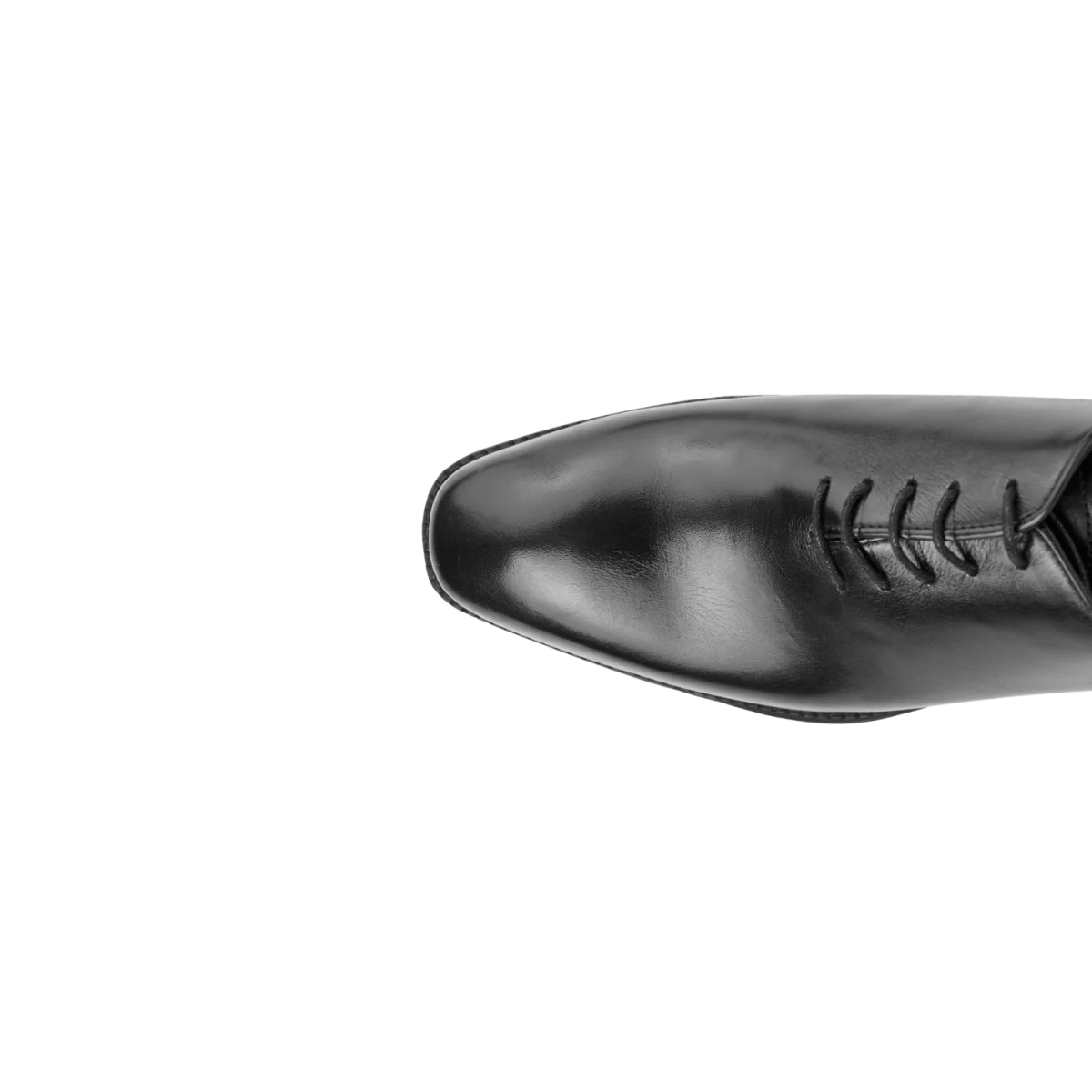 James: Richelieu Homme - Cuir Noir