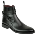 Ashem: Boots Homme - Cuir Noir