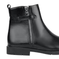 Ralph: Boots Homme - Cuir Noir