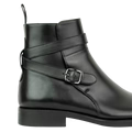 Ashem: Boots Homme - Cuir Noir