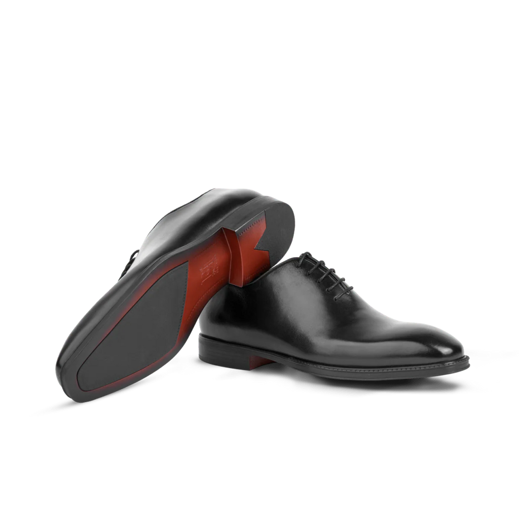 James: Richelieu Homme - Cuir Noir