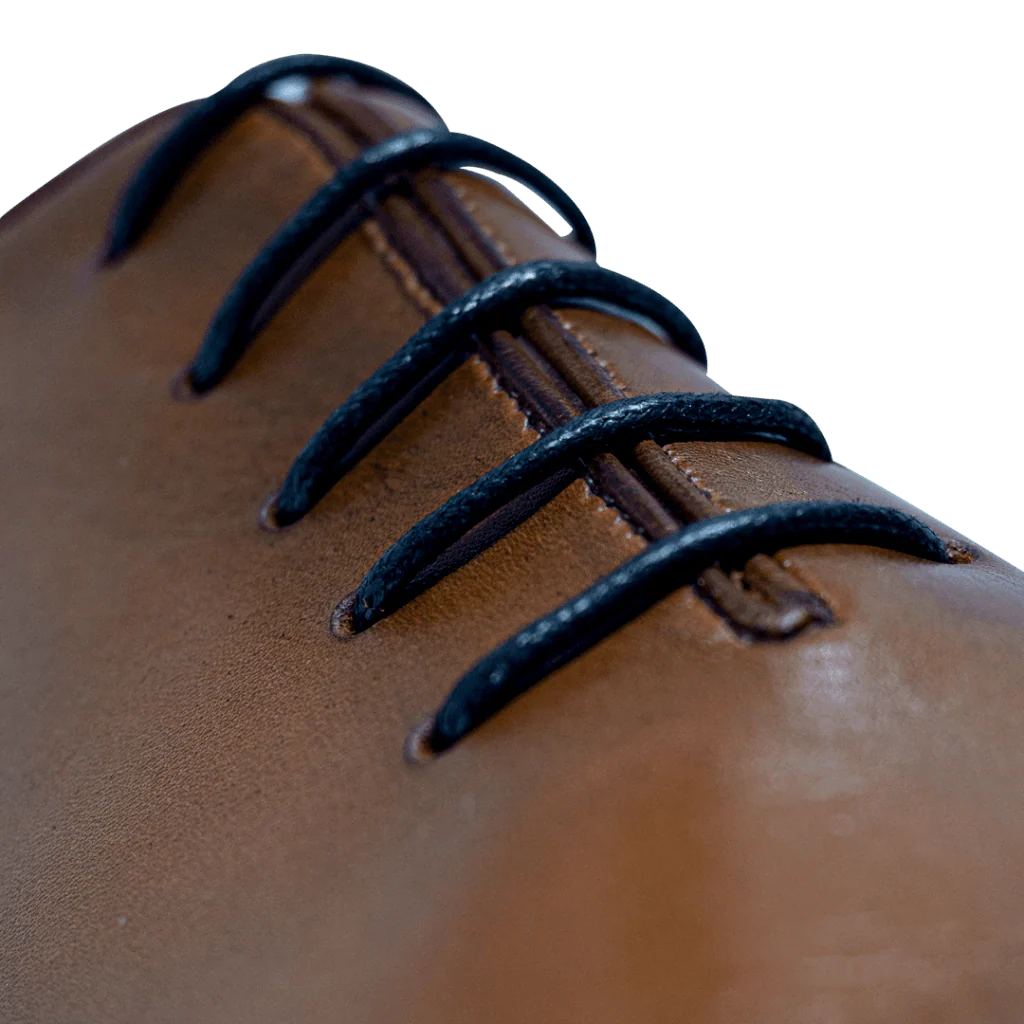 Landon: Richelieu Homme - Cuir Cognac