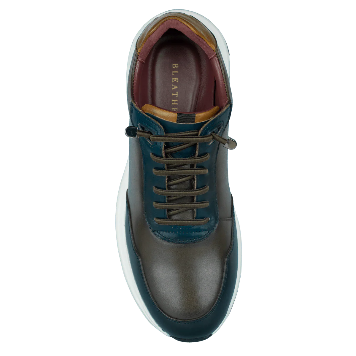 Falkner : Sneakers Homme - Cuir Marron